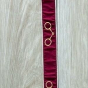 NWOT Pale Horse Design Red Equestrian Bit Women's Belt small